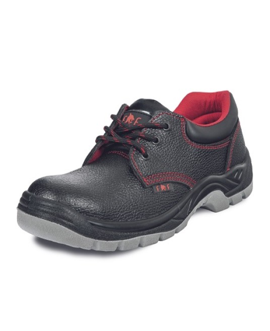 Pantofi de protectie cu bombeu metalic, talpa PU/PU, S1