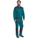 Jacheta de lucru Carl, tercot 235g/mp, verde / negru Jacheta de lucru Carl, tercot 235g/mp, verde / negru