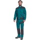 Jacheta de lucru Carl, tercot 235g/mp, verde / negru Jacheta de lucru Carl, tercot 235g/mp, verde / negru