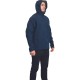 Jacheta softshell cu gluga Begna, bleumarin