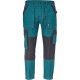 Pantaloni de lucru vara Max Summer, bumbac 200g/mp, verde / negru