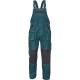Salopeta de lucru vara Max Summer, bumbac 200g/mp, verde / negru Salopeta de lucru vara Max Summer, bumbac 200g/mp, verde / negru