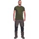 Tricou subtire de bumbac 160g/mp, Verde sticla