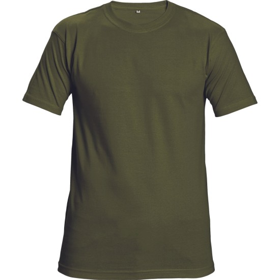 Tricou subtire de bumbac 160g/mp, Verde sticla