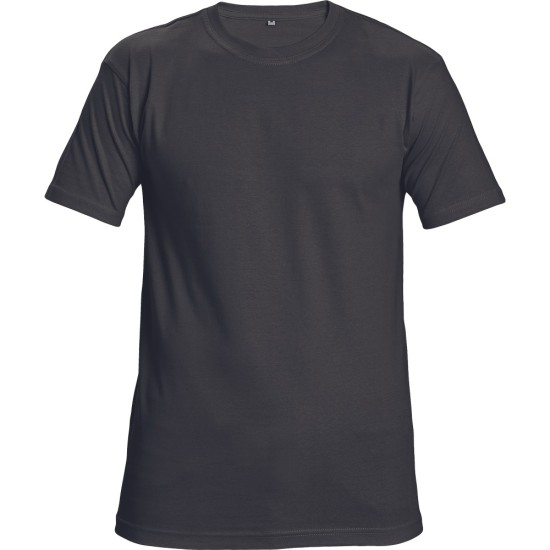 Tricou subtire de bumbac 160g/mp, Negru Tricou subtire de bumbac 160g/mp, Negru