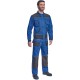 Jacheta de lucru din bumbac, Hans, 235g/mp, albastru / gri antracit