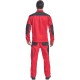 Jacheta de lucru Carl, tercot 235g/mp, rosu / negru Jacheta de lucru Carl, tercot 235g/mp, rosu / negru