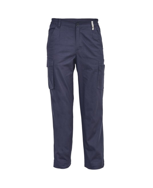 Pantaloni de lucru subtiri Alzira, tercot 195/m2, bleumarin