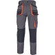 Pantaloni de lucru din bumbac, Hans, 235g/mp, gri / gri antracit Pantaloni de lucru din bumbac, Hans, 235g/mp, gri / gri antracit