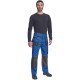 Pantaloni de lucru din bumbac, Hans, 235g/mp, albastru / gri antracit Pantaloni de lucru din bumbac, Hans, 235g/mp, albastru / gri antracit