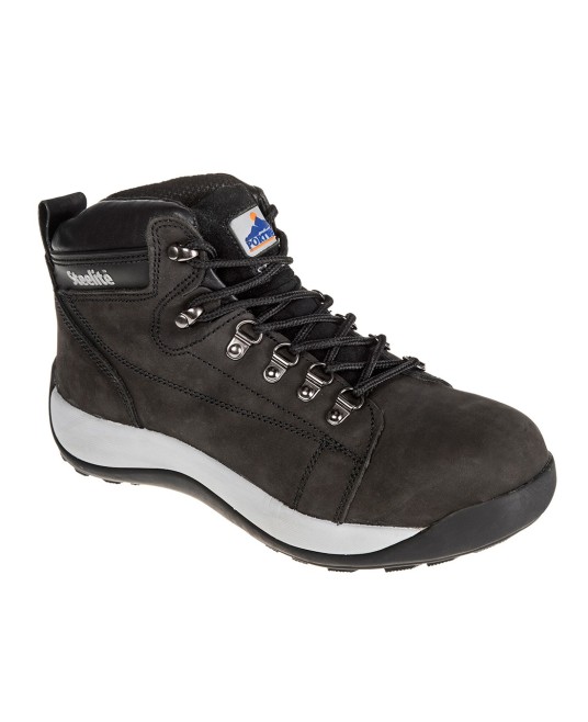 Bocanci de protectie cu bombeu metalic, talpa phylon/cauciuc, SB HRO [FW31] Negru