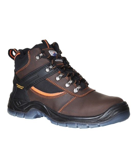 Bocanci de protectie S3, calitate premium [FW69] Maro