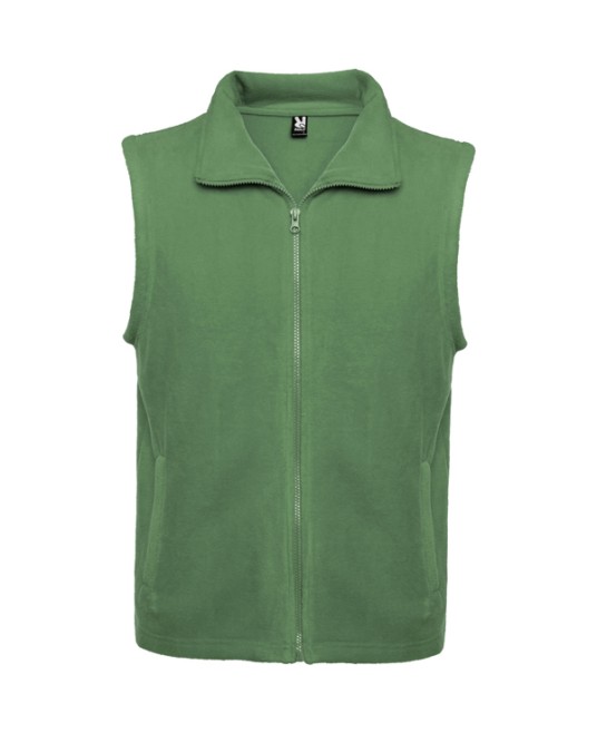 Vesta fleece unisex verde 300g/m² – calduroasa si confortabila