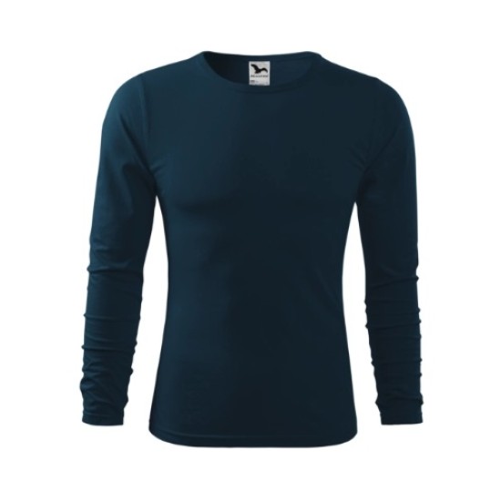 Tricou slimfit maneca lunga barbati, bumbac 160g/m2 LS 119 Malfini, Bleumarin Tricou slimfit maneca lunga barbati, bumbac 160g/m2 LS 119 Malfini, Bleumarin