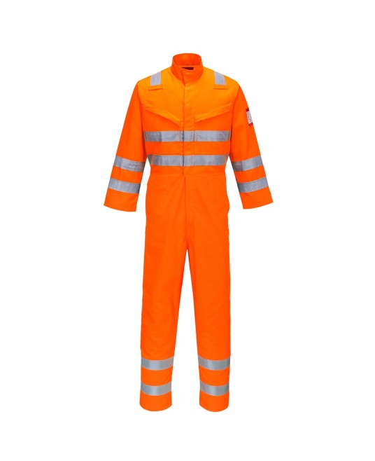 Combinezon de protectie Araflame Hi-Vis reflectorizant Multi  [AF91] Portocaliu