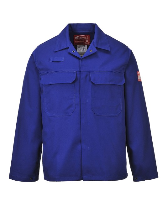 Jacheta de protectie ignifuga Bizweld [BIZ2] Albastru