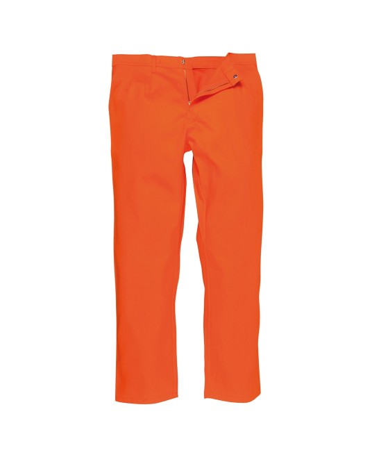 Pantaloni ignifugi  rezistenti arc electric Bizweld [BZ30] Portocaliu