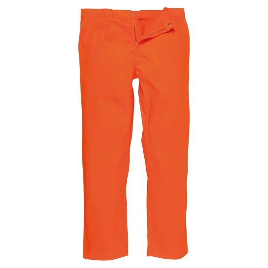Pantaloni ignifugi  rezistenti arc electric Bizweld [BZ30] Portocaliu