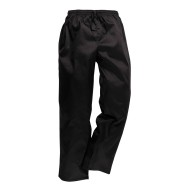 Pantaloni cu snur pentru bucatari, chefi, pizzari[C070] Negru