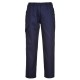 Pantaloni de lucru pentru femei, tercot, 210g/m2, buzunar lateral pe picior [C099] Bleumarin