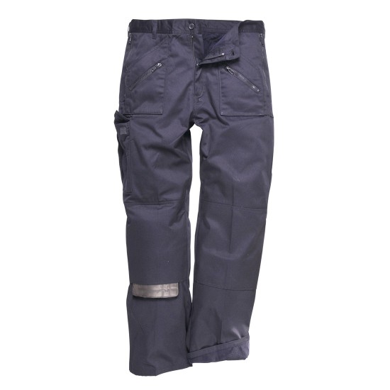 Pantaloni vatuiti, protectie la frig, genunchi intariti [C387] Bleumarin