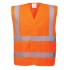 Vesta reflectorizanta Hi-Vis Two Band & Brace [C470] Portocaliu