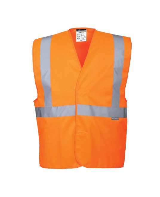 Vesta de protectie Hi-Vis reflectorizant One Band & Brace [C472] Portocaliu