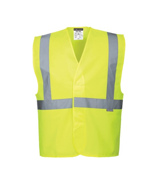 Vesta de protectie Hi-Vis reflectorizant One Band & Brace [C472] Galben