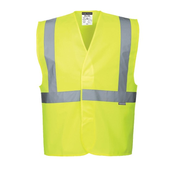 Vesta de protectie Hi-Vis reflectorizant One Band & Brace [C472] Galben