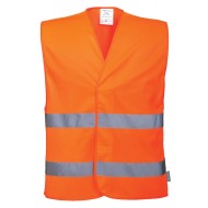Vesta de protectie Hi-Vis reflectorizant Two Band portocaliu sau galben [C474] Portocaliu