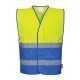Vesta reflectorizanta Hi-Vis Two Tone [C484] Galben si Albastru