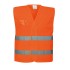 Vesta reflectorizanta Hi-Vis Half Mesh [C494] Portocaliu