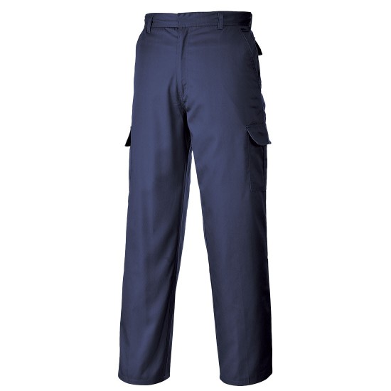 Pantaloni recomandati pentru Paza, buzunare Kombat, tercot, 245g/m2 [C701] Bleumarin