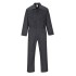 Combinezon de lucru din tercot, 245g/m2, inchidere cu fermoar [C813] Gri inchis