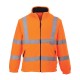 Fleece reflectorizant, inalta vizibilitate, rezistent la vant, 300g/m2[ F300] Portocaliu