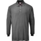 Tricou polo maneca lunga ignifug si antistatic [FR10] Gri