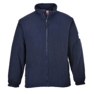 Fleece ignifug si antistatic, calduros si rezistent la vant, 280g/m2[FR30] Bleumarin