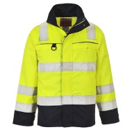 Jacheta de protectie Hi-Vis reflectorizant Multi-Norm[FR61] Galben si bleumarin