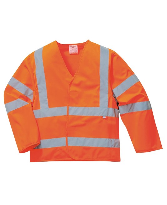 Jacheta de protectie reflectorizanta, antistatica si ignifuga, HiVis [FR85] Portocaliu