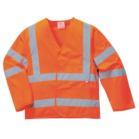 Jacheta de protectie reflectorizanta, antistatica si ignifuga, HiVis [FR85] Portocaliu