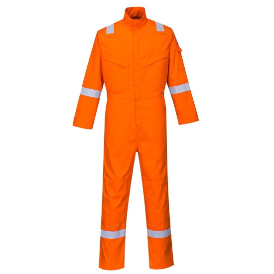 Combinezon antistatic, ignifug, protectie arc electric, protectie chimica, Portocaliu Combinezon antistatic, ignifug, protectie arc electric, protectie chimica, Portocaliu