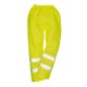 Pantaloni de ploaie  impermeabili, Hi-Vis reflectorizanti [H441] Galben