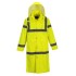 Pelerina de ploaie reflectorizanta lunga, impermeabila, inalta vizibilitate [H445] Galben