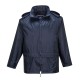 Costum de ploaie impermeabil (jacheta si pantaloni) [L440] Bleumarin