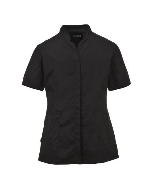 Tunica de lucru cu maneca scurta pentru femei, 210g/m2 [LW12] Negru