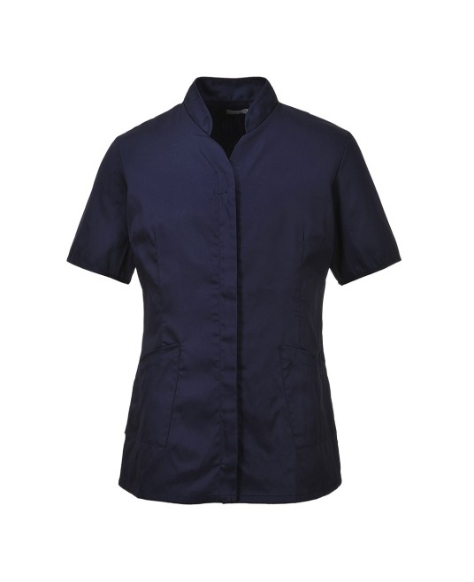 Tunica de lucru cu maneca scurta pentru femei, 210g/m2 [LW12] Bleumarin