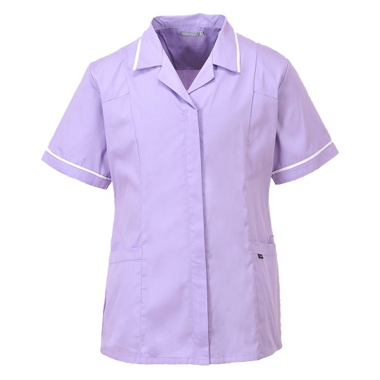Tunica cu maneca scurta pentru femei, tercot, 210g/m2 [LW20] Liliac