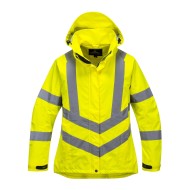 Jacheta impermeabila reflectorizanta pentru femei, inalta vizibilitate [LW70] Galben