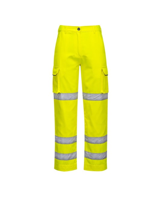 Pantaloni de protectie femei Hi-Vis reflectorizant [LW71] Galben