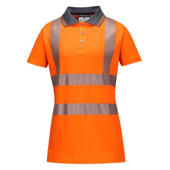 Tricou Polo Femei Pro [LW72] Portocaliu